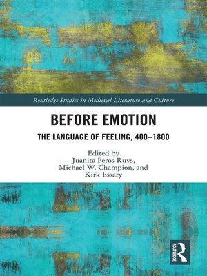 cover image of Before Emotion